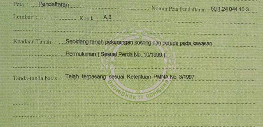 Tanah 19.95 Are Kesiman Denpasar